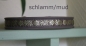 Preview: 0162 Halsband kaffeebraun-hellgold 2 Farben